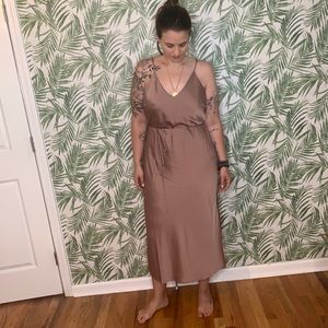Satin Slip Dress with Tie (Target Prologue)